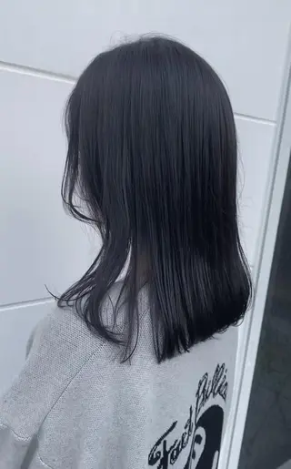 セミロング まろみ暖色×ボブ ×chia🕯のヘアスタイル