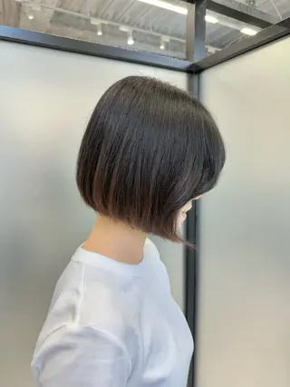 ショート SALOWIN心斎橋Suite店所属・洗っても取れない 髪質改善|OJIROのヘアスタイル