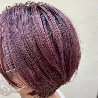 ショート in'dexhair U所属・ブリーチ🌈ハイトー ンカラー ✨アニカ✨のヘアスタイル