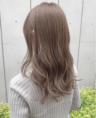 ロング カラー 村中 逸紀のヘアスタイル