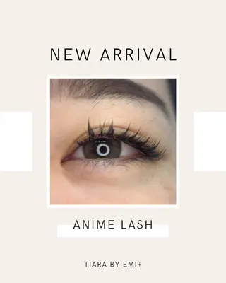 マツエク・マツパ emi+hair&eyelash所属・TIARA Chiakiのマツエク・マツパデザイン