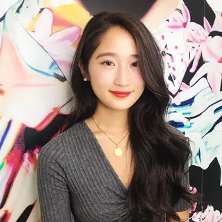 ロング カラー パーマ 苅北 泰輔のヘアスタイル