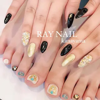 ネイル Arowa 伊田のネイルデザイン