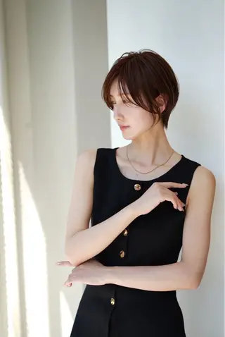 ショート カラー 加賀 千聖 /soigneのヘアスタイル