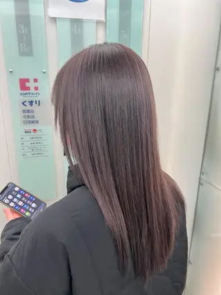 ロング le'a所属・谷町/Le'a /竹原しおなのヘアスタイル