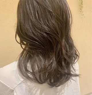 セミロング カラー GO TODAY SHAiRE SALON所属・𝒢𝒾𝓇𝓁𝓎 ⑅　𝓎𝓊𝓀𝒶のヘアスタイル