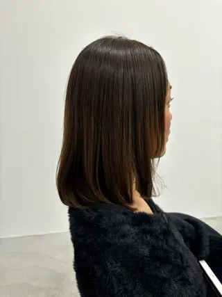 ミディアム Telasu所属・gata gataのヘアスタイル
