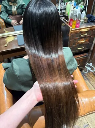 ロング なぎさ 心斎橋美容室のヘアスタイル