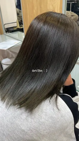 ミディアム 杉崎 朝佳のヘアスタイル