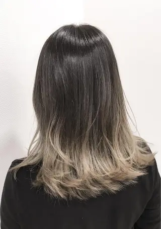 セミロング 常山 篤志のヘアスタイル