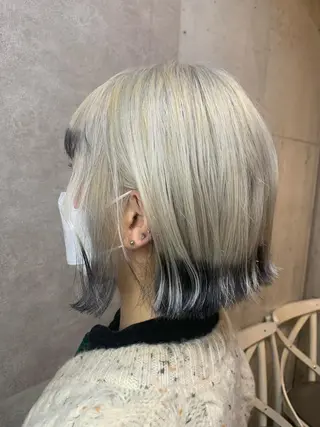 ミディアム 三瀬 俊のヘアスタイル
