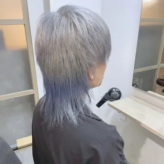 ミディアム カラー メンズ EMANON新宿南口所属・ケアブリーチ×艶カラ ー️🫧Shioriのヘアスタイル