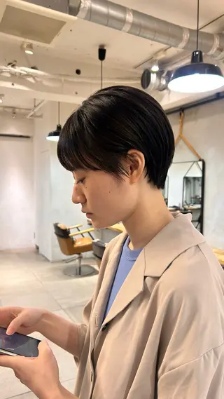 ショート じゅわっと暖色カラー 🍊Moemiのヘアスタイル