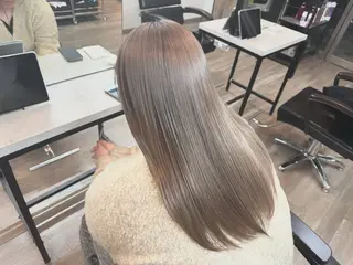 ロング ルスリー大和所属・井上 彩加のヘアスタイル