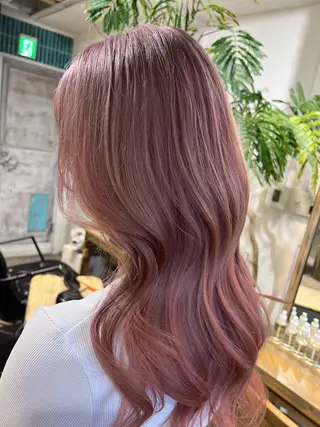 セミロング 髪質改善専門店 エイジングケアのヘアスタイル