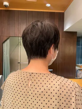 ショート ボブ ホノカのヘアスタイル