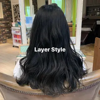 ロング カラー パーマ ヘアアレンジ メンズパーマ特化🔥 ツイスパ/シャドウのヘアスタイル