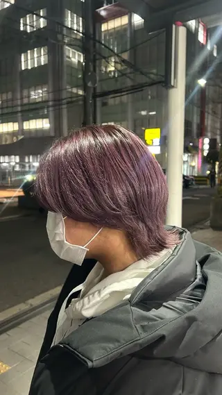ショート カラー メンズ Vers所属・ほのか/西大橋/ /堀江/四ツ橋のヘアスタイル