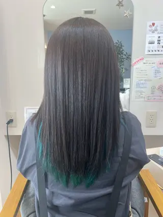 ロング アグレアーブル上地店 田中のヘアスタイル