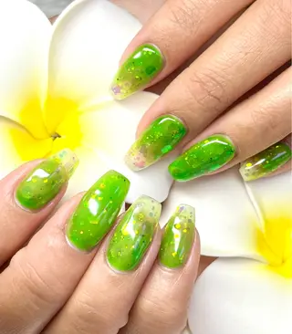 セミロング ネイル まり りぃ〜んのネイルデザイン