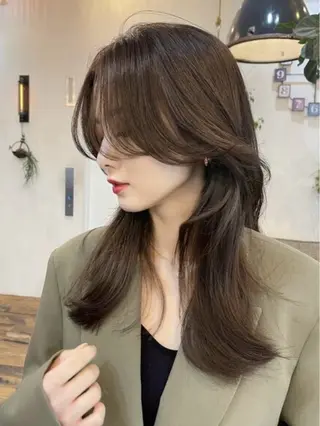 ロング カラー rise /メンズカットのヘアスタイル