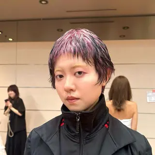 ショート カラー MINX/ボブ/ レイヤー/田中元翔のヘアスタイル