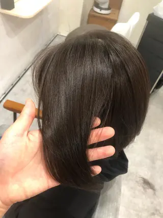ミディアム カラー Hair salon Zero one【ヘアーサロンゼロワン】所属・髪質改善専門店 Shomaのヘアスタイル