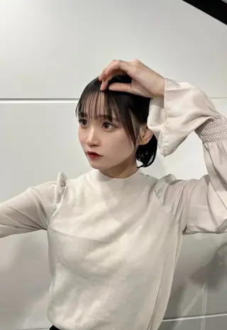 ショート モテヘア/グレージュ /ボブ/前原汐🎐のヘアスタイル