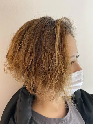 ショート カラー 柳澤 和也のヘアスタイル