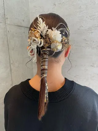 ロング ヘアアレンジ 女性に人気♪ はやしほのかのヘアスタイル