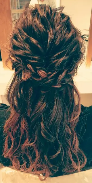 ヘアアレンジ ロング ヘアセット/髪質改善 /カラー/TADOのヘアスタイル