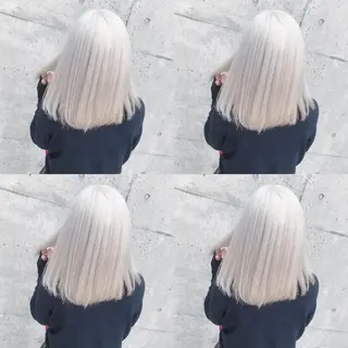 セミロング カラー ヘアアレンジ ブリーチ/ヘアケア 🪞TAKUMA🪞のヘアスタイル