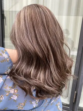 ロング カラー Re:ta Hair 飯田淳平のヘアスタイル