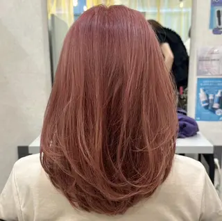 カラー 髪質改善/レイヤー カット/川上京香のヘアスタイル