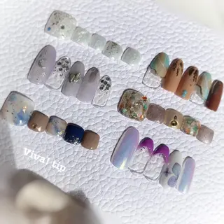 ネイル Viva!tip所属・Viva!tip ビバティップネイルのネイルデザイン
