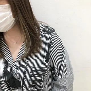 ミディアム カラー ニュアンスカラー🫧 加納のヘアスタイル