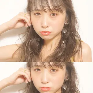 セミロング ✨艶ブリーチカラー ✨四ノ宮裕己のヘアスタイル