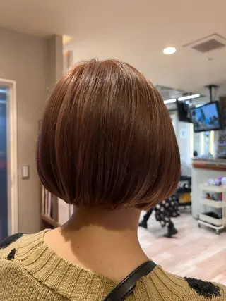 ミディアム カラー dogstar小林諒 レイヤー/パーマのヘアスタイル