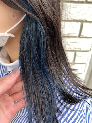 カラー ダブルカラー ブリーチ/kaitoのヘアスタイル