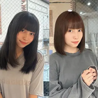 カラー 二宮 陽太のヘアスタイル