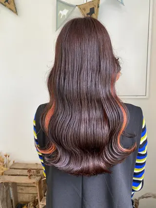 セミロング the BRIDGE 加藤みのりのヘアスタイル