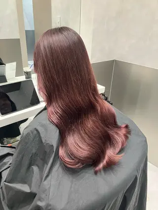 ロング カラー GO TODAY SHAIRE SALON原宿vita店舗所属・💖完全マンツーマン 💖ASAHIのヘアスタイル