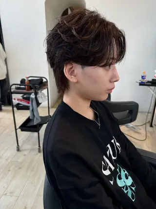 カラー メンズ 縮毛矯正/カット/ 韓国ヘア/蛯原🍤のヘアスタイル