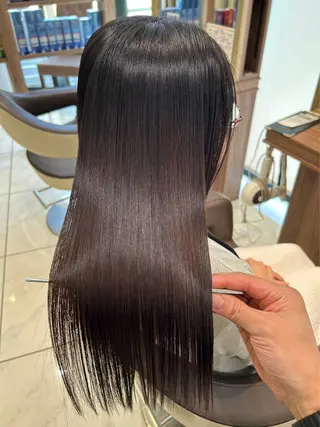 ロング 髪質改善 阪口 雄佑のヘアスタイル