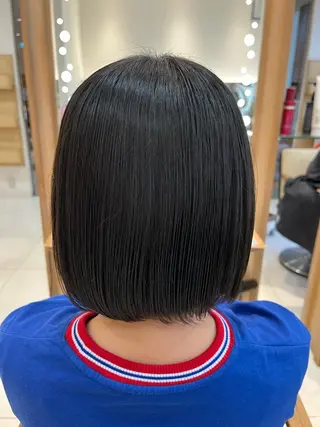 ミディアム カラー なつな/ 透明感カラーのヘアスタイル