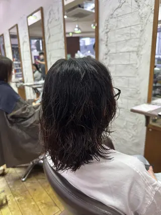 ミディアム peqss/ keita🏄‍♂️のヘアスタイル