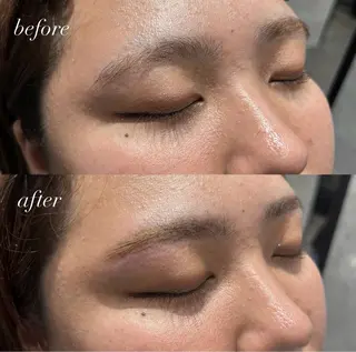 アイブロウ 眉毛ワックス、パーマ 眉だけで垢抜けの眉毛・アイブロウイメージ