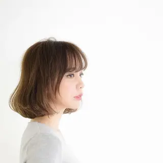 ミディアム カラー 圧倒的美髪ストレート ツダケイタロウのヘアスタイル