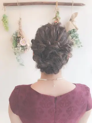 ヘアアレンジ 西 めぐみのヘアスタイル
