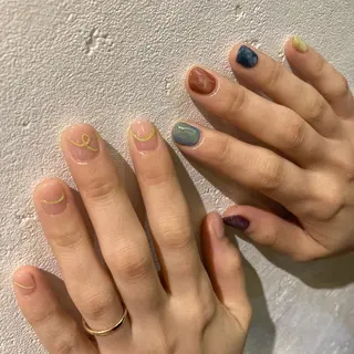 ネイル shio ♡ 2月予約受付中のネイルデザイン